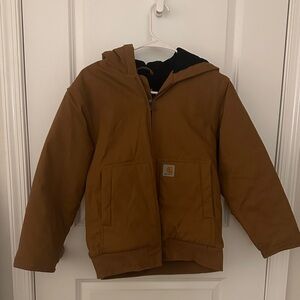 Carhartt Tan Hooded Jacket